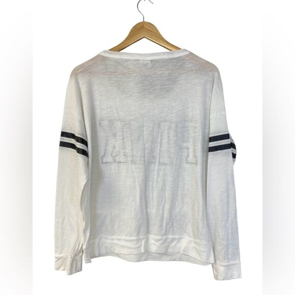 Victoria’s Secret PINK Zebra Print Crew Neck Tee. Size Large - Picture 2 of 5